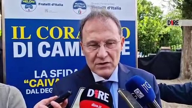 Caivano (NA) - DAZI. CIRIELLI: TRATTARE PER EVITARLI, MA ALLEANZA USA COSA SERIA (24.05.25)