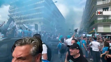 Napoli - CALCIO. TORNELLI MARADONA APRONO ALLE 17:15, FUORIGROTTA GIÀ TUTTA AZZURRA (23.05.25)