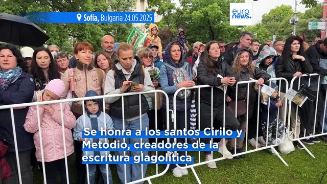 Los búlgaros rinden homenaje a sus antepasados cirílicos en el Día de San Cirilo y Metodio
