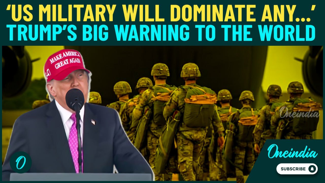 Trump Vows US Military Will ‘DOMINATE’ Enemies And ‘ANNIHILATE’ Threats | Says ‘World Respects….’