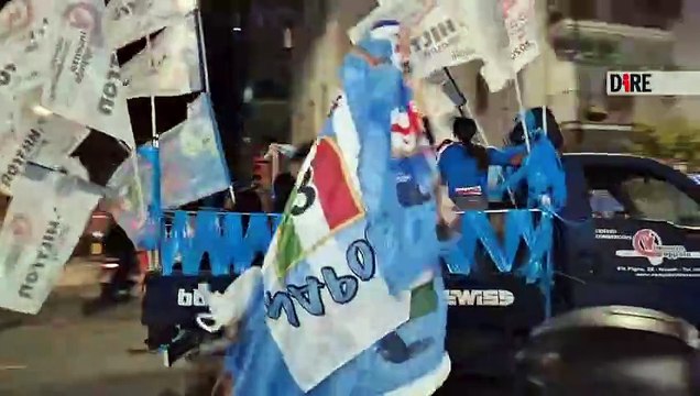 Napoli - CALCIO. CAROSELLI E FUMOGENI, GRANDE FESTA AL VOMERO -1- (23.05.25)