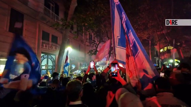 Napoli - CALCIO. CAROSELLI E FUMOGENI, GRANDE FESTA AL VOMERO -2- (23.05.25)