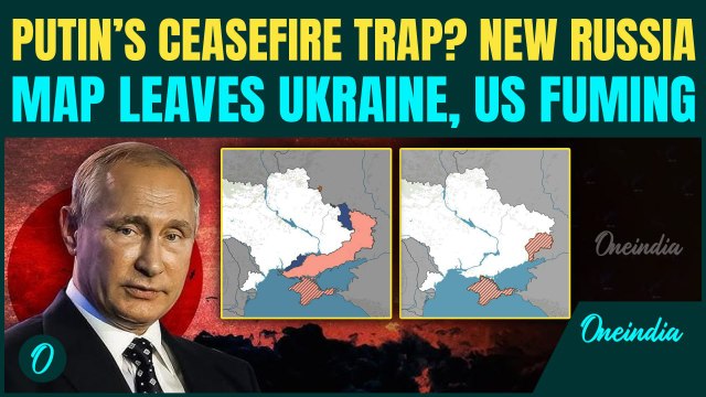 Putin’s Post-War Empire Explained: Russia’s ‘New Ukraine Map’ Threatens US; Strategic Zones Revealed