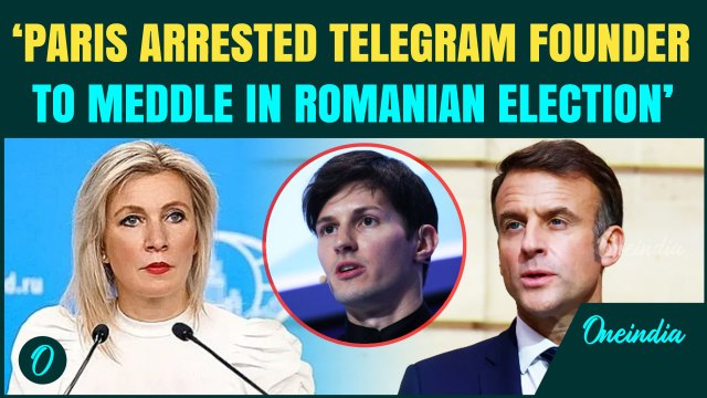 Russian Foreign Ministry’s BIG CLAIMS On Romanian Elections | ‘Telegram Founder Durov Arrested…’
