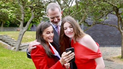 La emotiva felicitación de la Princesa Leonor a la Infanta Sofía por su graduación