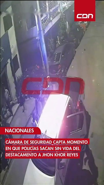 CAMARA DE SEGURIDAD CAPTA JOVEN JHON KHOR REYES