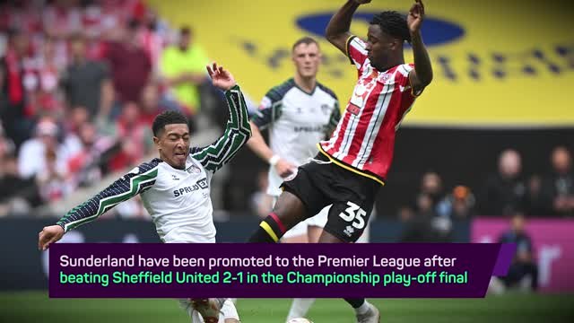 Breaking News - Sunderland promoted to the Premier League