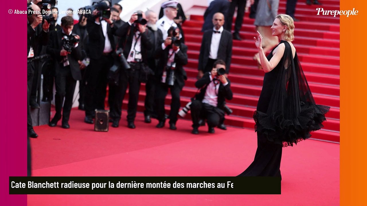 Le Festival de Cannes, c'est fini ! Juliette Binoche, présidente du jury, étonne et se démarque pour la dernière montée des marches
