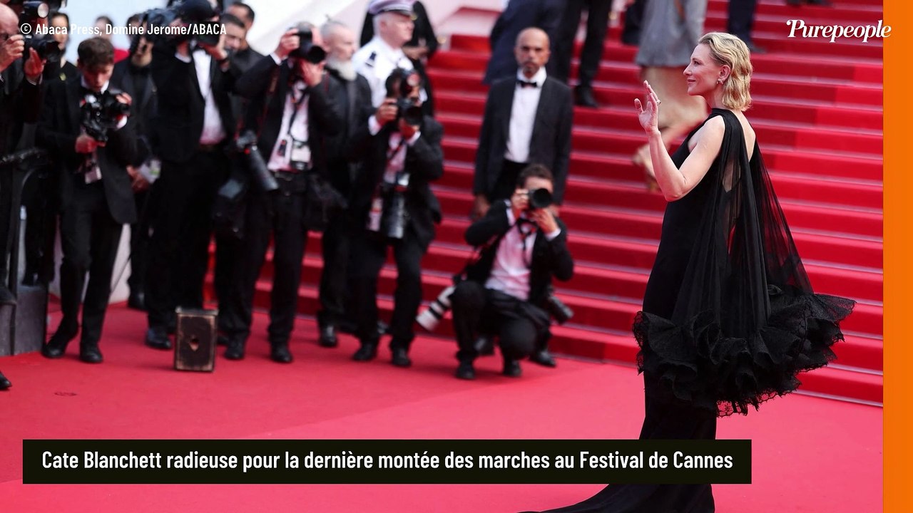 Le Festival de Cannes, c'est fini ! Juliette Binoche, présidente du jury, étonne et se démarque pour la dernière montée des marches