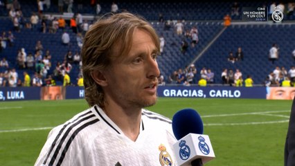Modric elige su mejor recuerdo en el Bernabéu: "El partido contra el PSG"
