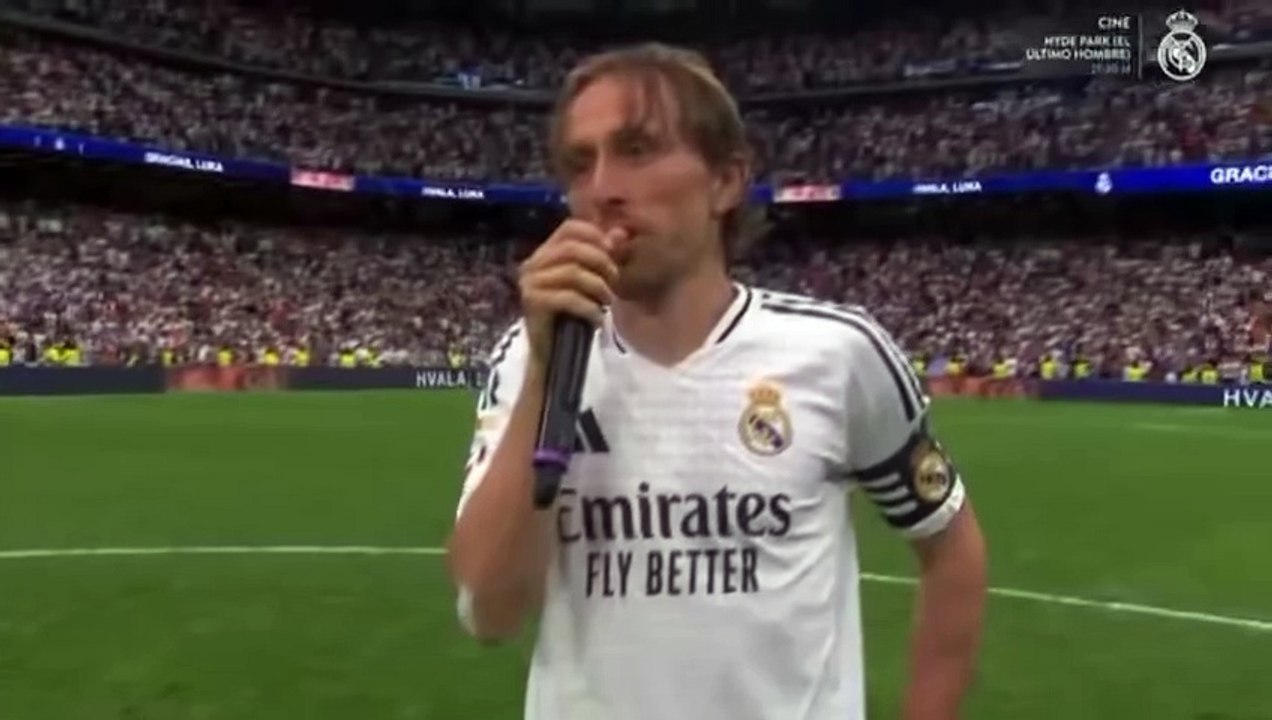 بكاء فلورينتينو بيريز على رحيل لوكا مودريتش