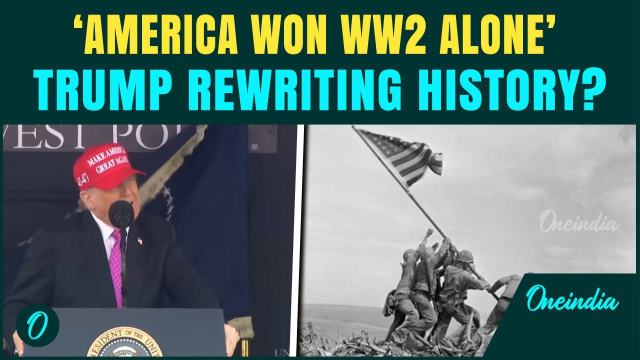 Trump Doubles Down On WW2 Victory Claim, Says US 'Won The War' And Only Helped Allies When Needed