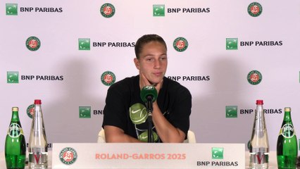 Roland-Garros 2025 - Diane Parry : "La retraite de Caroline Garcia, forcément on est un peu tristes"