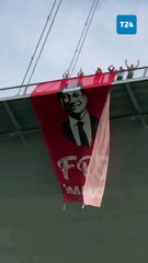CHP'li milletvekilleri, 15 Temmuz Şehitler Köprüsü'ne 'İmamoğlu'na özgürlük' pankartı ast