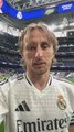 El mensaje de Modric a los madridistas