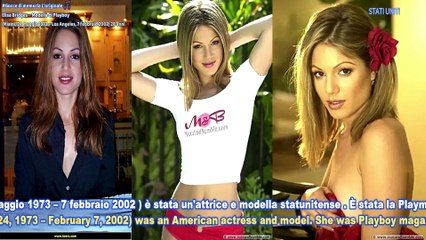 Elisa Bridges -  Modella di Playboy (Miami, 24 maggio 1973 – Los Angeles, 7 febbraio 2002) 28 anni