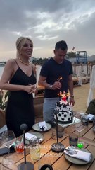 Παναγιώτης Κουτσουμπής: To party γενεθλίων στη θάλασσα & το καυτό φιλί που του έδωσε η Καινούργιου