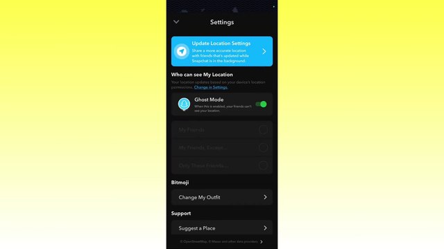 How to Remove Location Permission on Snapchat | Turn Off Snap Map & Ghost Mode