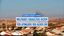 Israel ataca mais de 100 alvos na Faixa de Gaza nas últimas 24 horas