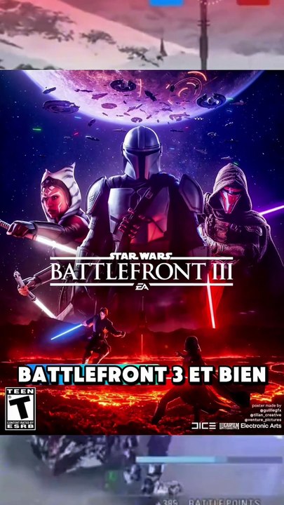 Personnages Battlefront 3
