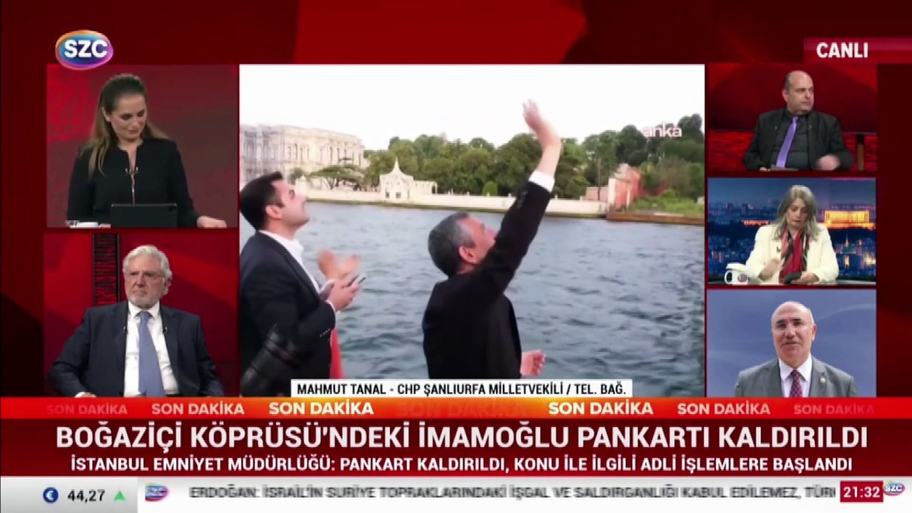 CHP'li vekil Mahmut Tanal SÖZCÜ TV'ye konuştu: Ben ilk kez pankart asmadım