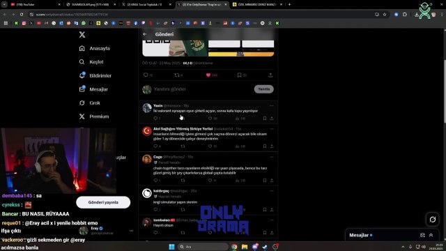 Eray, kurduğu oyun şirketi hakkında gelen olumsuz yorumlara cevap verdi ve YouTube videolarına 1-2 içinde başlayacağını açıkladı.