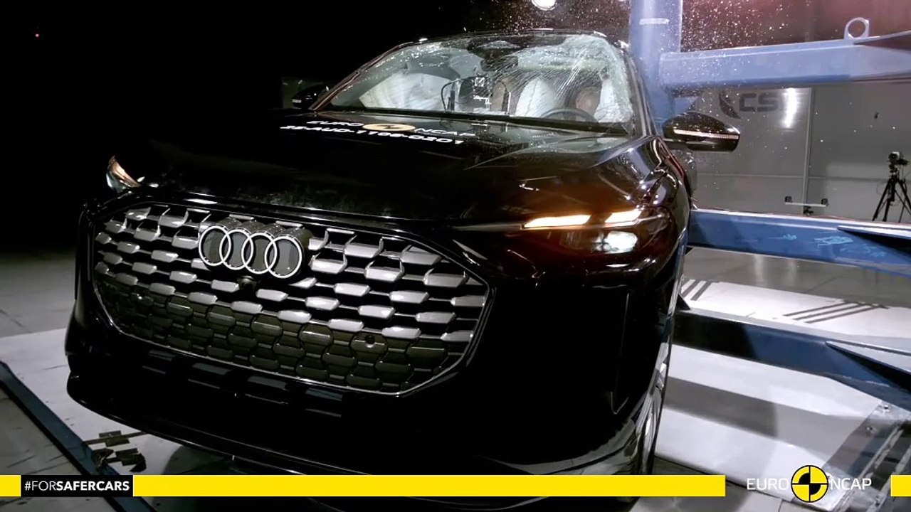 Le SUV de taille intermédiaire Audi Q5 obtient cinq étoiles aux crash-tests Euro NCAP 2025