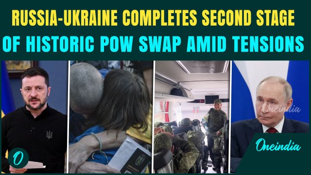 Russia And Ukraine Complete Second Stage Of Record Prisoner Swap, 307 Pows Exchanged On Each Side