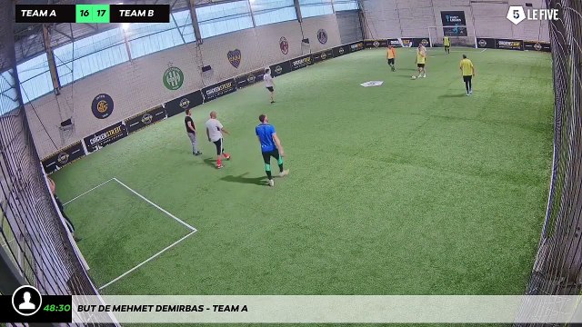 But de Mehmet Demirbas - Team A