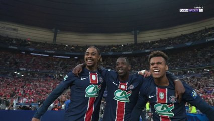 Coupe de France : Bradley Barcola ouvre le score contre Reims !