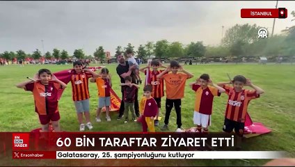 Galatasaray, 25. şampiyonluğunu kutluyor
