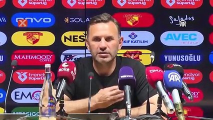 Okan Buruk: "Bizim çin değerli ve önemli"