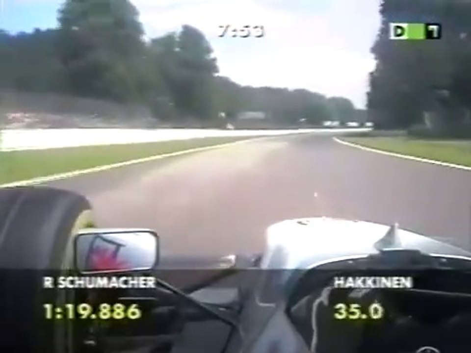 F1 – Mika Häkkinen (McLaren Mercedes V10) Onboard – Germany 1997