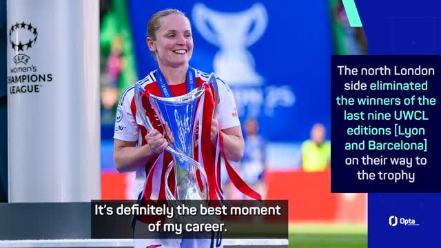 'Achieved something enormous' - Little and Slegers reflect on UWCL triumph