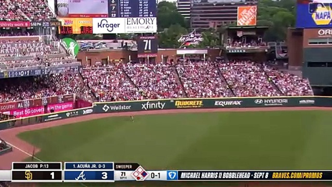 Ronald Acuña Jr. pega jonrón de dos carreras