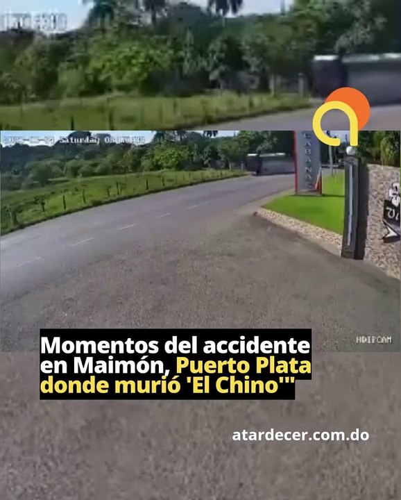 UN CHINO EN RD ACCIDENTE FUERTE