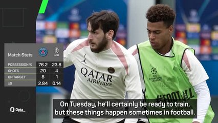 No Kvaratskhelia concerns for PSG despite him missing Cup final