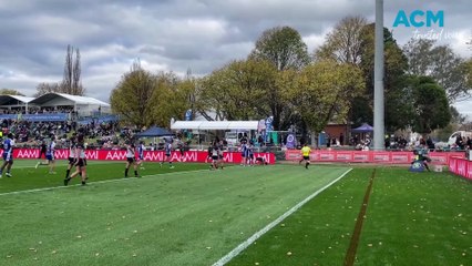 Bathurst derby puts on a show before NRL match between Penrith Panthers and Newcastle Knights.