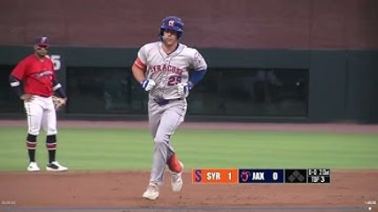Jared Young goes deep for the Syracuse Mets - 5/9/25