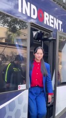 Pramugari bus Indonesia beautiful 😍