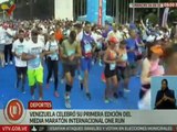 Caracas | En Los Próceres se llevó a cabo la primera edición del Media Maratón Internacional One Run