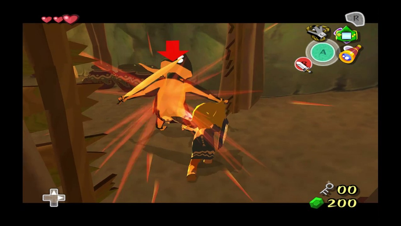 Wind Waker. Removing the Swing word icon test
