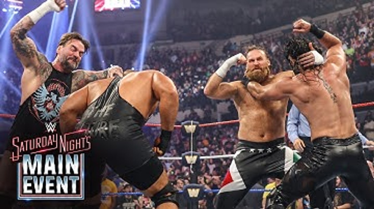 CM Punk & Sami Zayn vs. Seth Rollins & Bron Breakker: Saturday Night’s Main Event, May 24, 2025