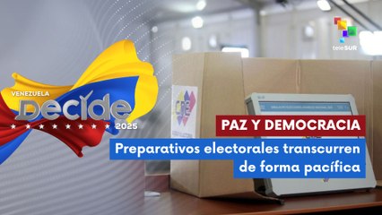 Centros de votación custodiados y ciudadanos en calma