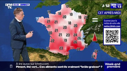De la grisaille et de la pluie dans le centre et l'est de la France, des éclaircies dans le Nord et le Sud, avec des températures comprises entre 17°C et 28°C... La météo de ce dimanche 25 mai