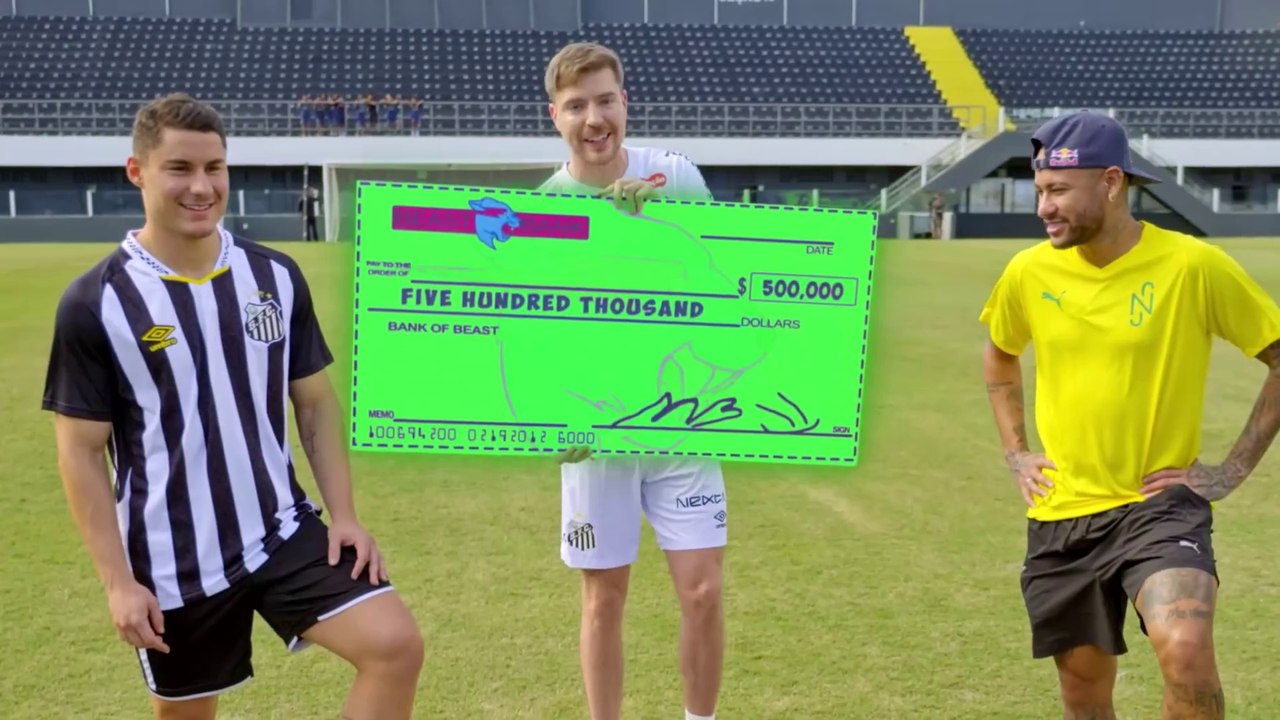 Beat Neymar, Win $500,000  MrBeast