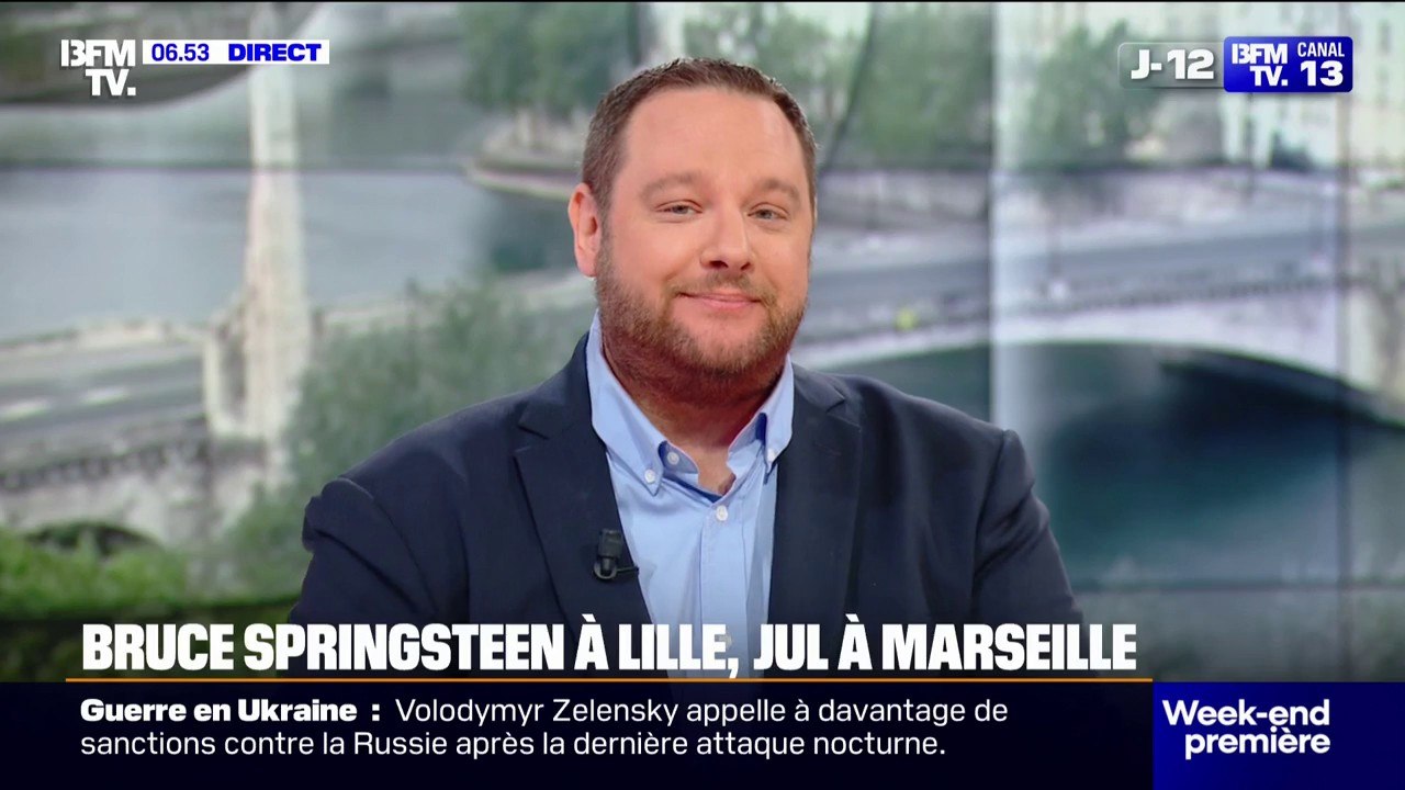 Une soirée riche en musique en France ce samedi 24 mai, entre Bruce Springsteen à Lille et la deuxième date de Jul à Marseille