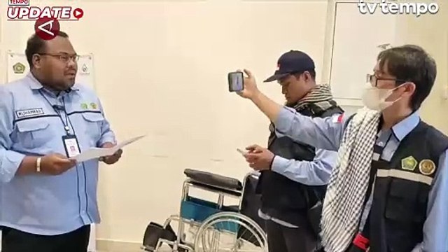 Jamaah Calon Haji Indonesia Mulai Mengambil Miqat di Bir Ali