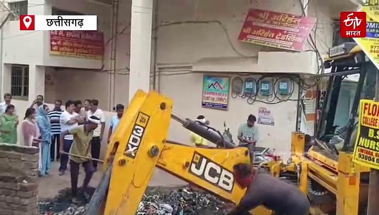 मानसून से निपटने की धमतरी नगर निगम की फूल प्रूफ तैयारी, सबसे बड़े पीडी नाले की सफाई शुरू
