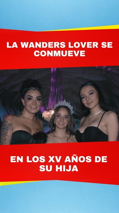 La Wanders Lover se conmueve hasta las lágrimas en la fiesta de XV años ...